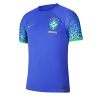 Camiseta Brasil Visitante Equipación Mundial 2022 manga corta